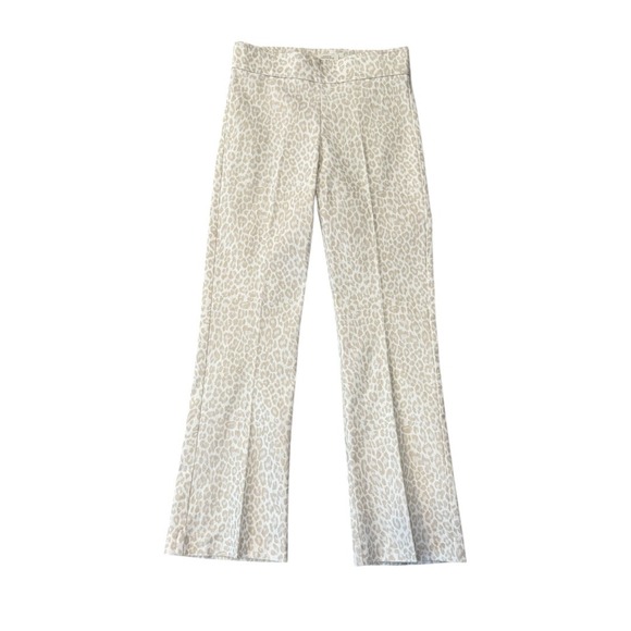 Avenue Montaigne Pants - AVENUE MONTAIGNE Women's Leopard Print Flare Leo Pants‎ Size 0